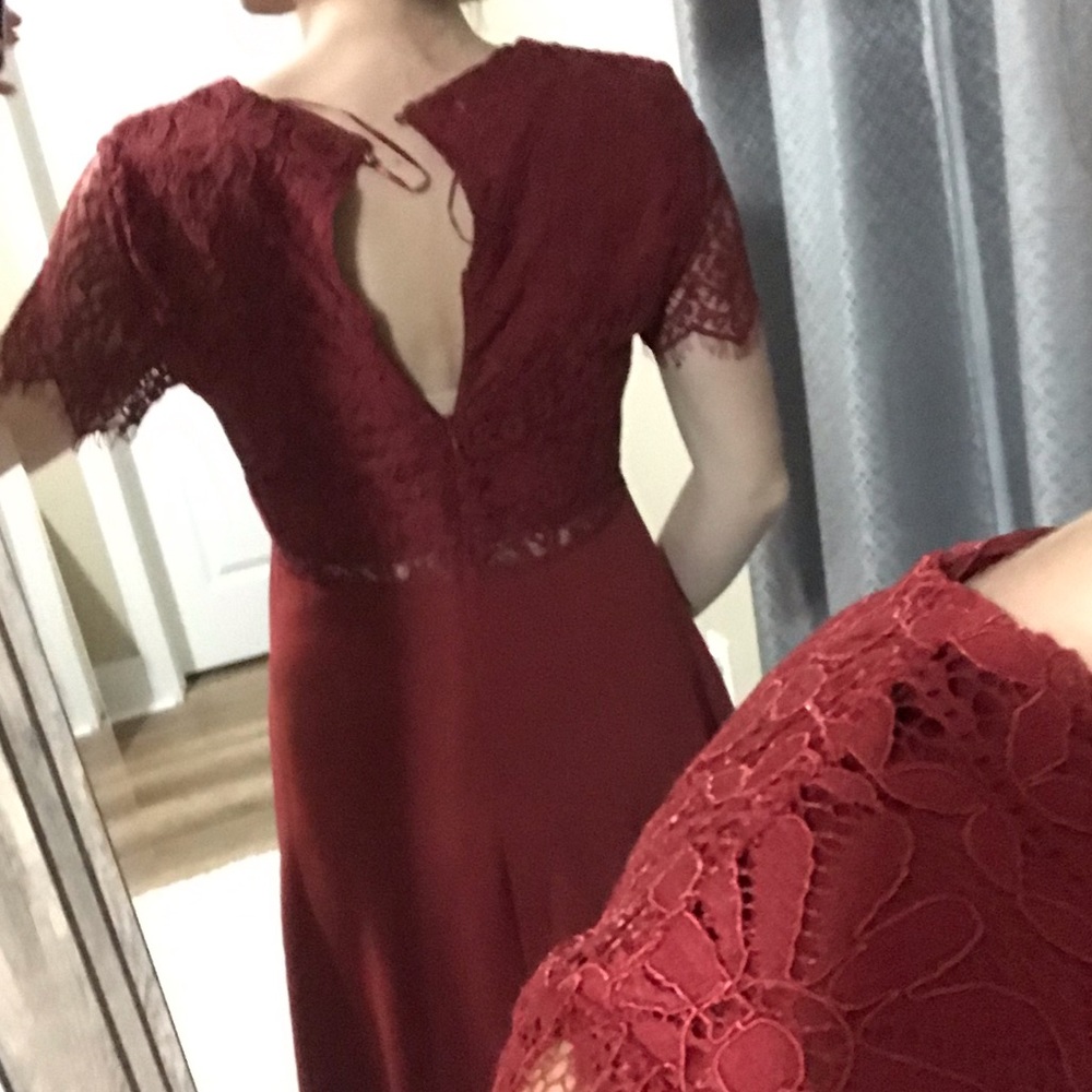 Red Francesca’s skater dress size small - Picture 9 of 9